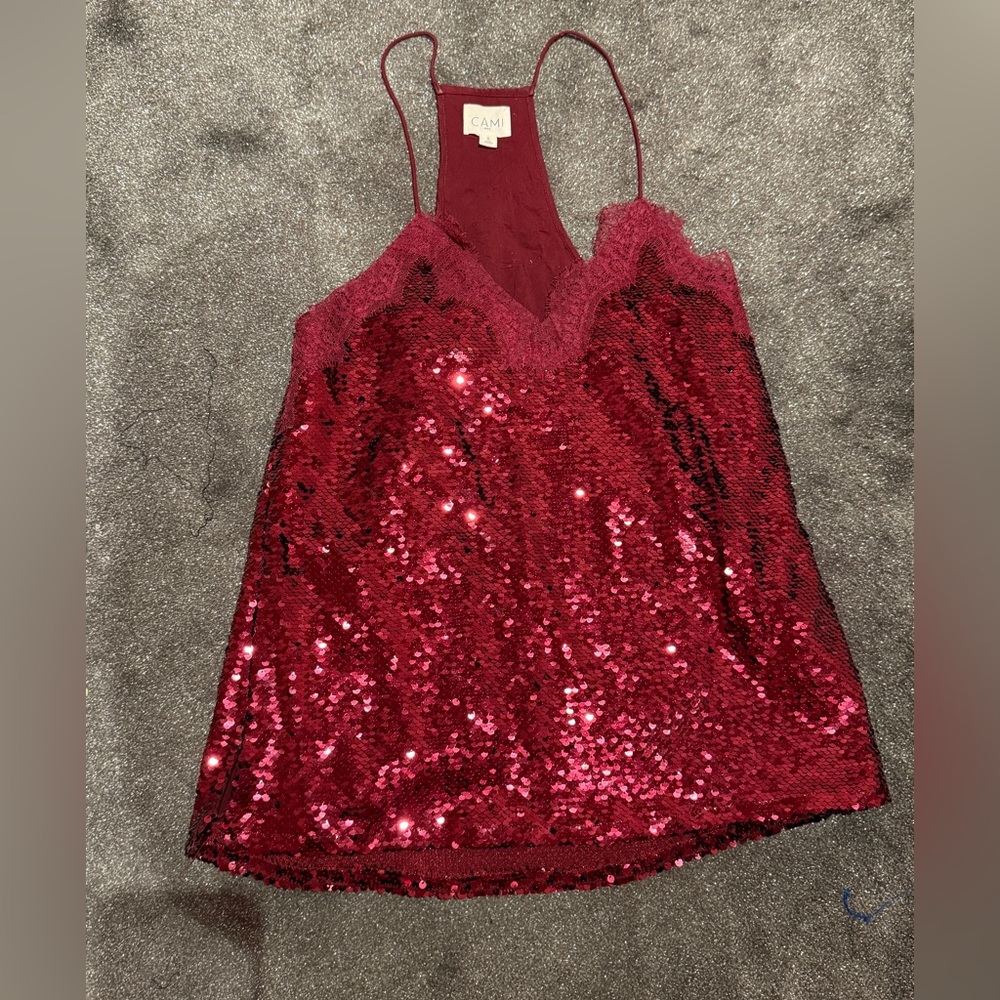 CAMI sequin top - Picture 2 of 4
